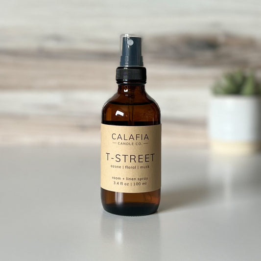 T-Street Room + Linen Spray - Ozone | Floral | Musk