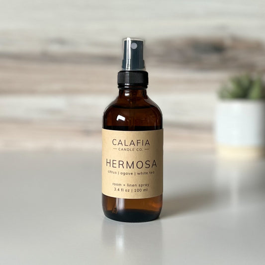Hermosa Room + Linen Spray - Citrus | Agave | White Tea